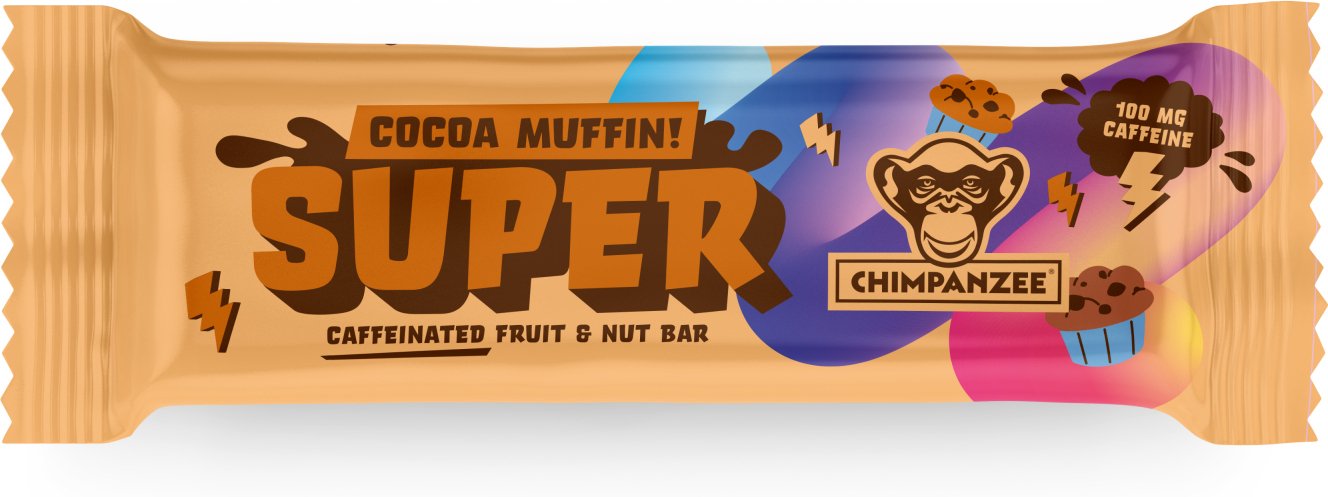 Chimpanzee Super-Riegel Cocoa Muffin