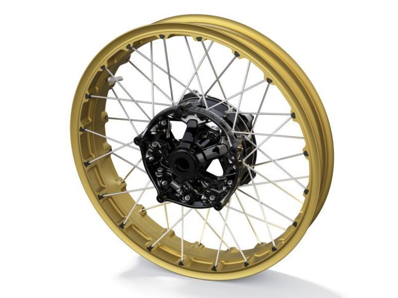 BMW Motorrad Speichenrad vorn Gold R12