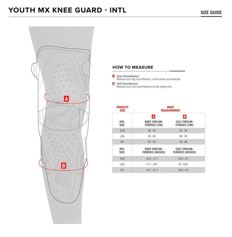 Alpinestars Youth SX-1 Knieschützer