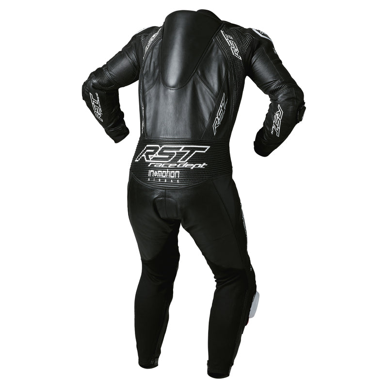 RST V4.1 Evo Kangaroo 1-Teiler Lederkombi mit Airbag-System Schwarz