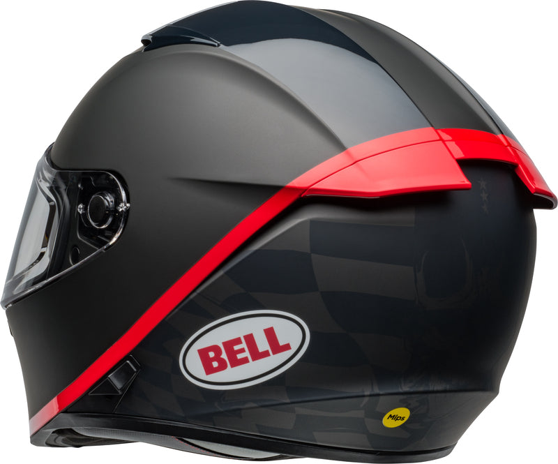 Bell Lithium Mips Helm Hartluck Matt Schwarz/Rot