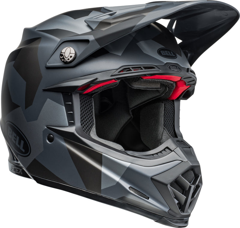 BELL Moto-9S Flex Helm - Rover Matte Gray Camo