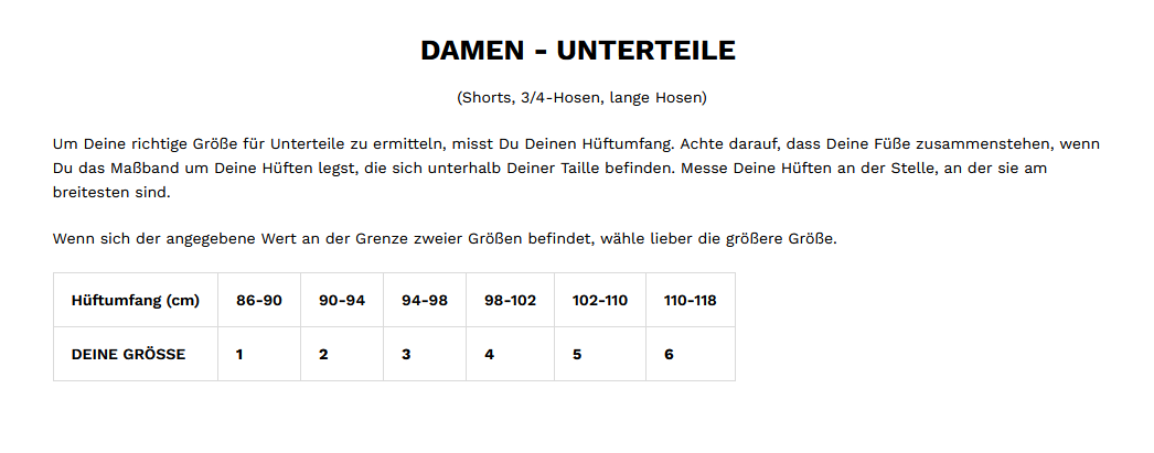 Kalas kurze Hose ohne Träger PURE Z Damen