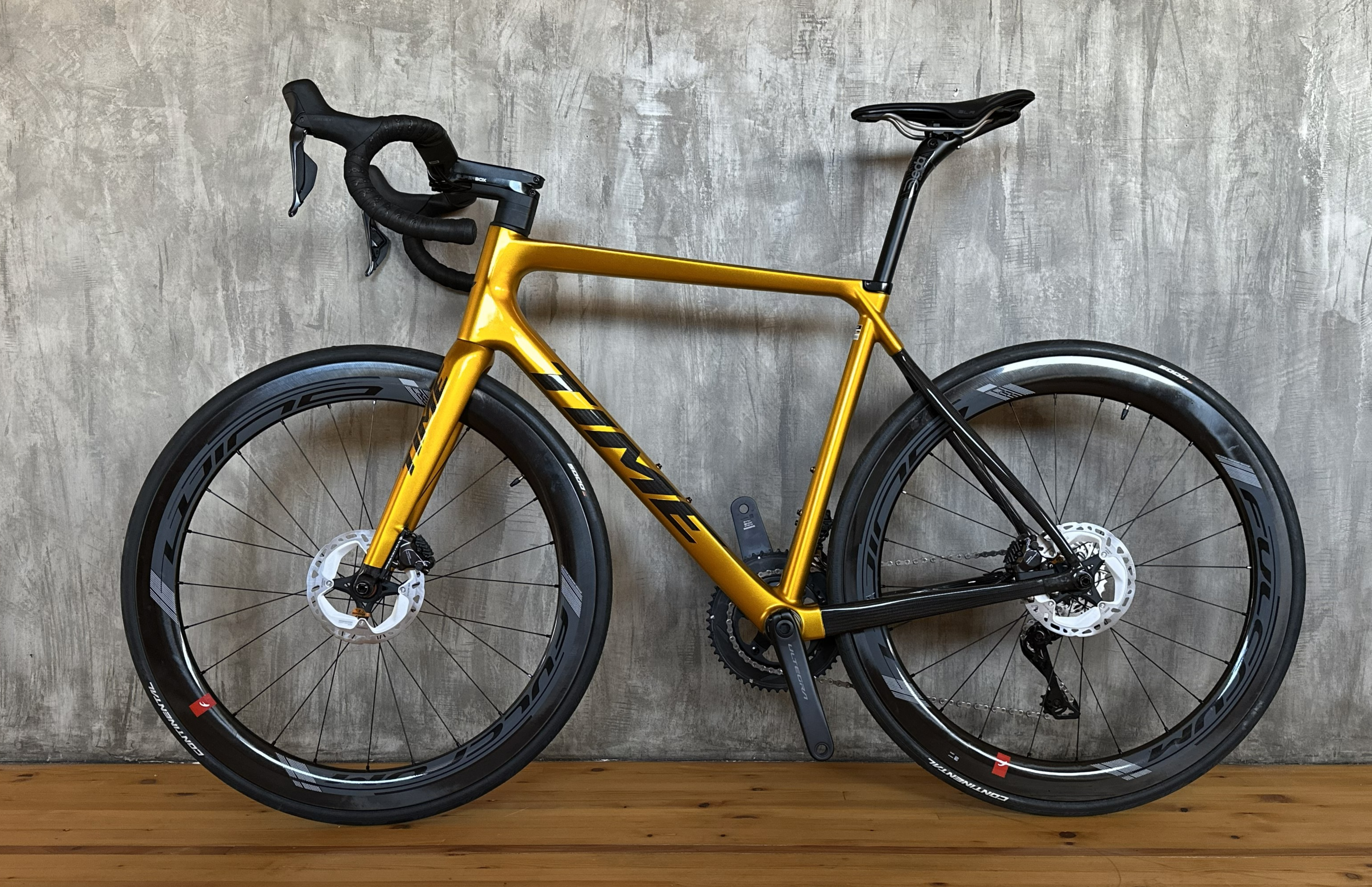 Time Alpe d´Huez Road brilliant gold