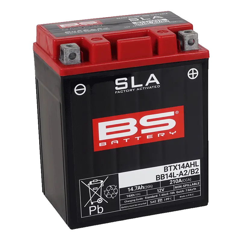 BS BATTERY BTX14AHL/BB14L-A2/B2 SLA