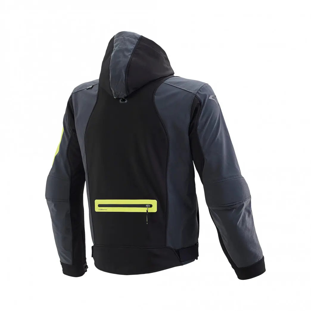 Macna Aytee Motorrad Textiljacke Herren schwarz/türkis Black Friday Week