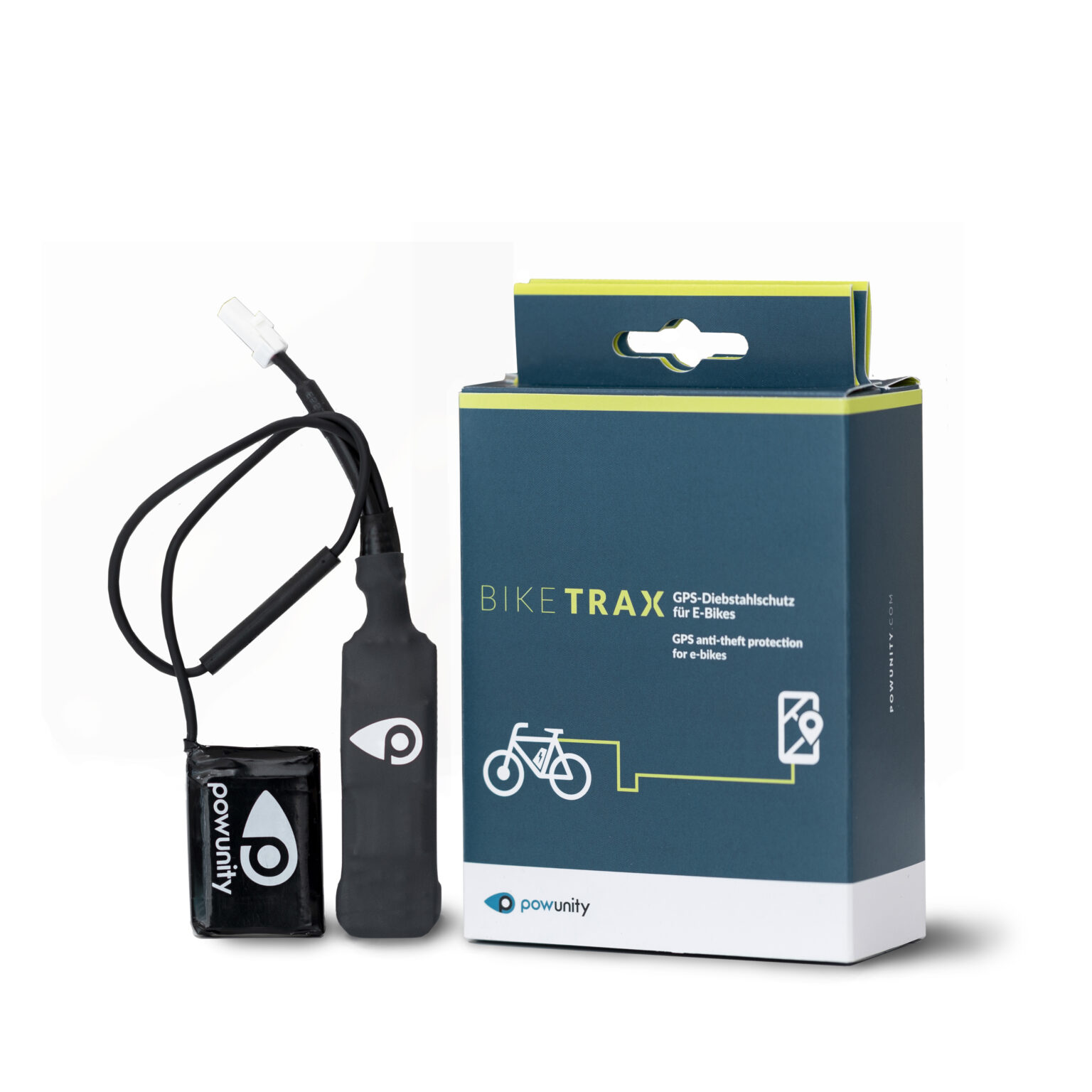 Powunity GPS-Tracker E-Bike BikeTrax Diebstahlschutz Yamaha