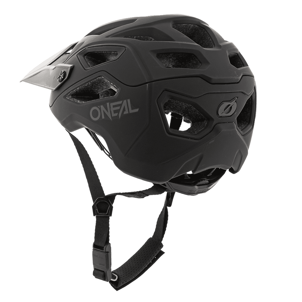 O'Neal PIKE Fahrradhelm Solid Schwarz-Grau