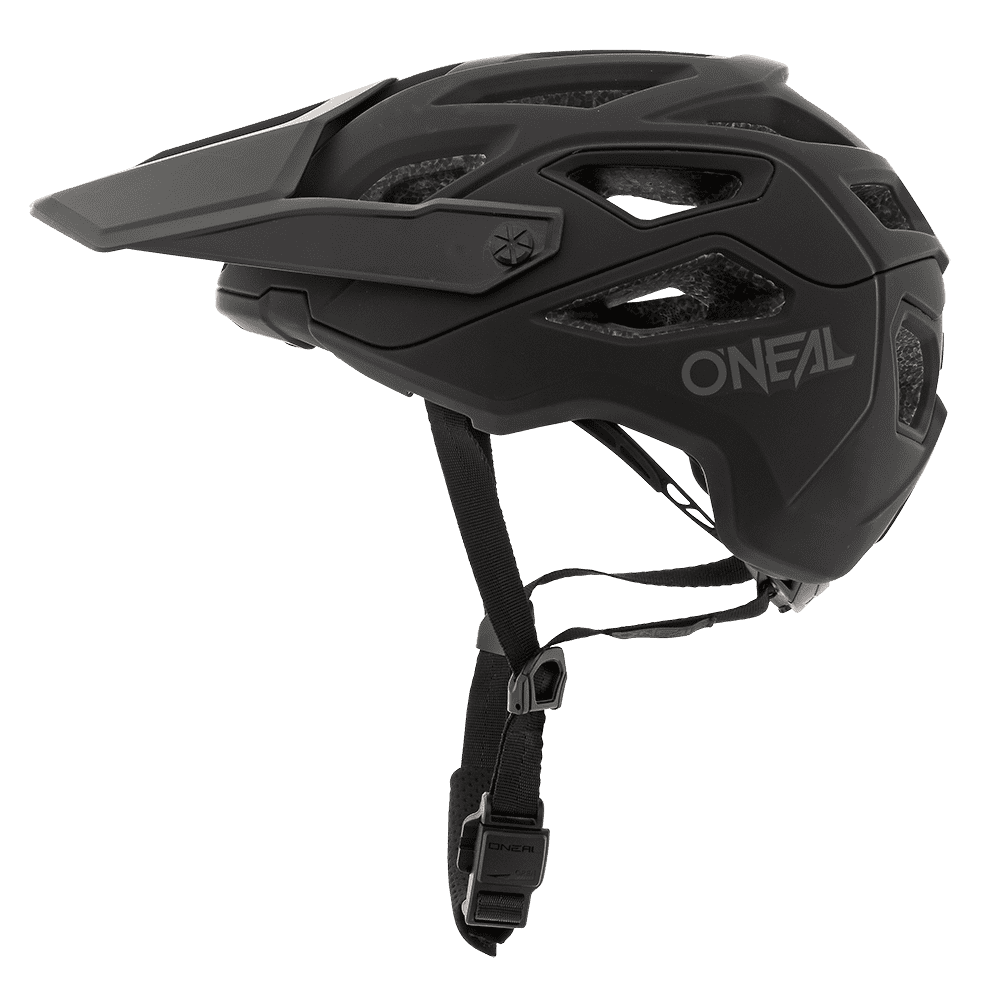 O'Neal PIKE Fahrradhelm Solid Schwarz-Grau