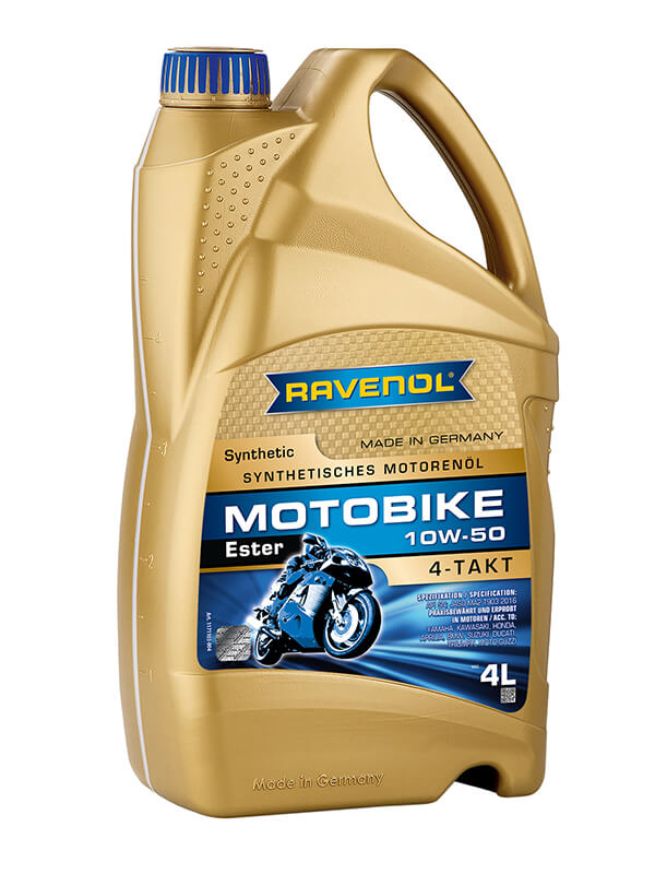 RAVENOL Motobike 4-T Takt Ester SAE 10W-50