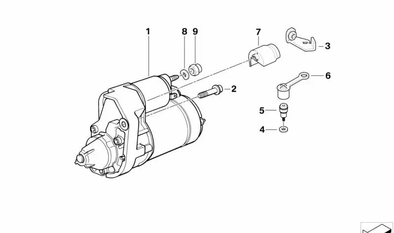 BMW Motorrad Starter R 1100 1150 1200C B-Ware