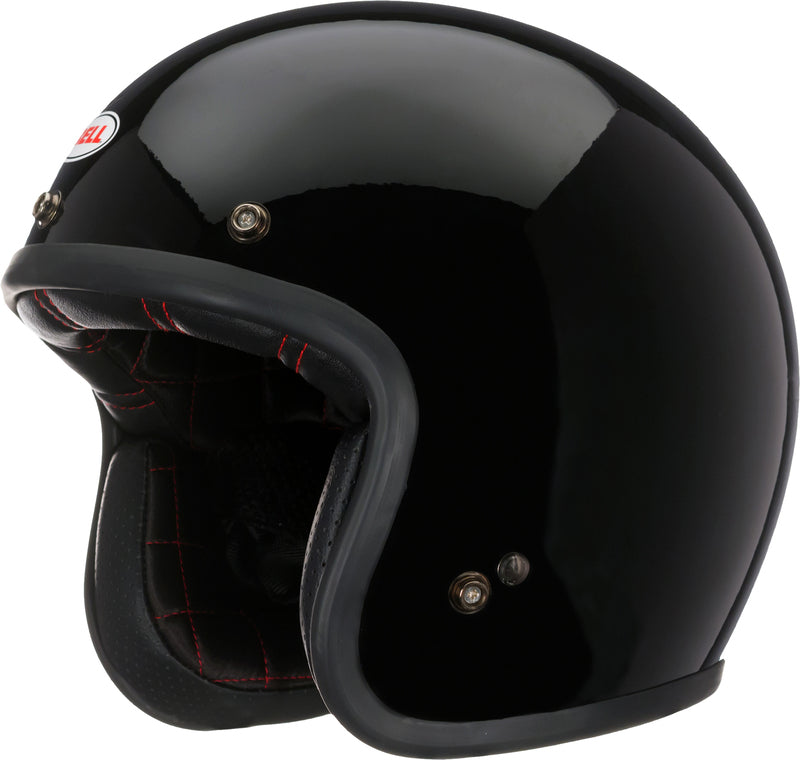 Bell Custom 500 Helm - Gloss Black - Schwarz / S