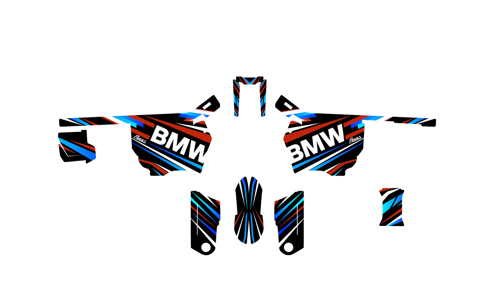 Arider BMW CE02 Dekor - Cruise-Editon - Chrome - Glanz