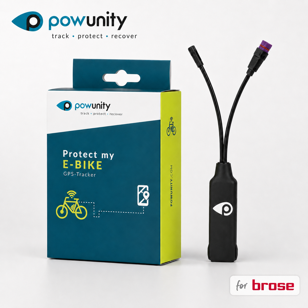 PowUnity BikeTrax 4G GPS-Tracker für E-Bikes