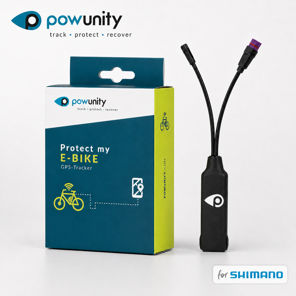 PowUnity BikeTrax 4G GPS-Tracker für E-Bikes