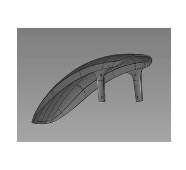 GasGas Moto Fender FRONT Moto 1/2