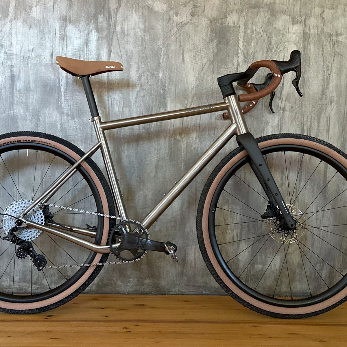 titan rennrad italien Blackheart Gravel TI Titan Rahmenkit mit Customaufbau