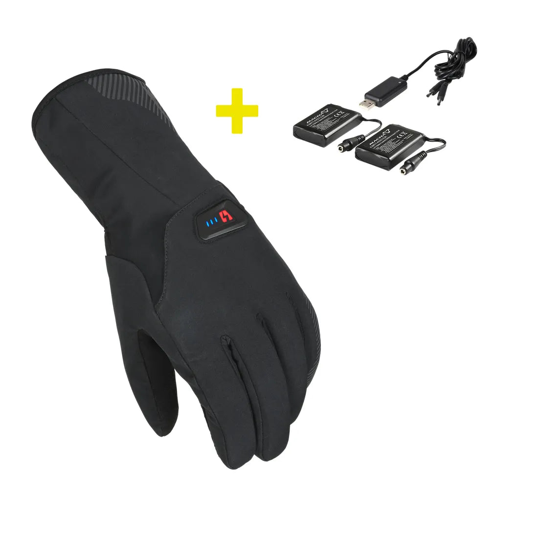 Macna Spark beheizbare Fahrrad Handschuhe Kit