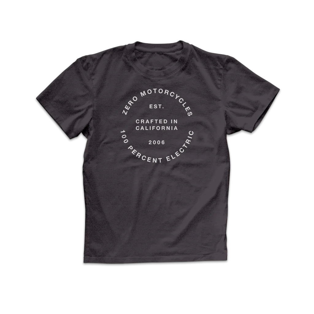 Zero Motorcycles T-Shirt 100% Electric