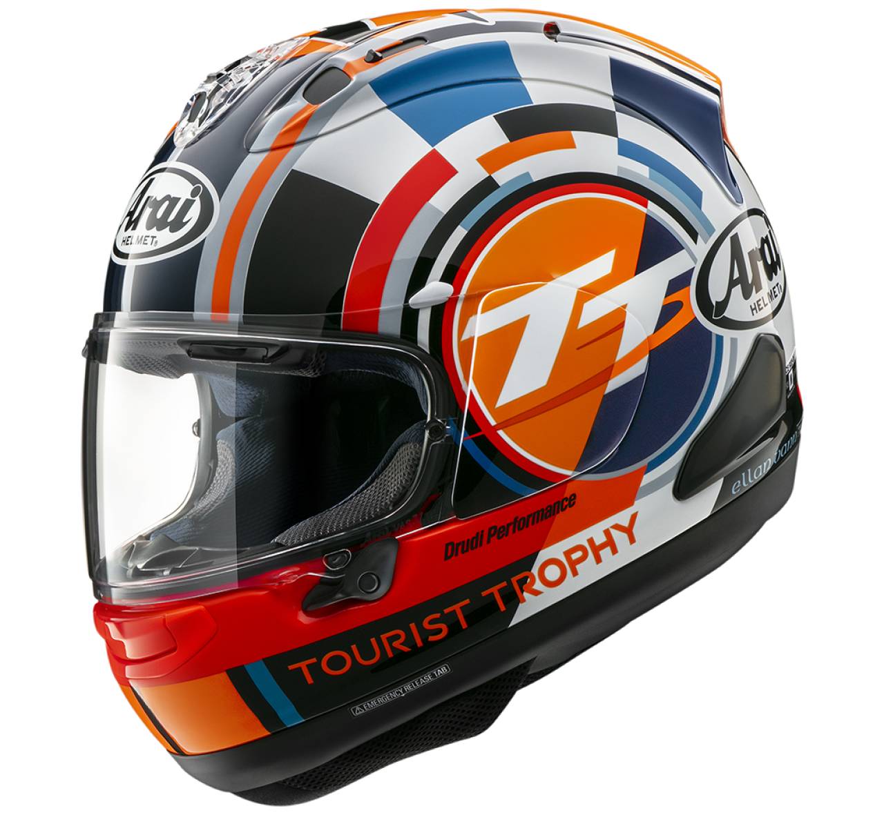ARAI RX-7V EVO Helm TT IOM 2025
