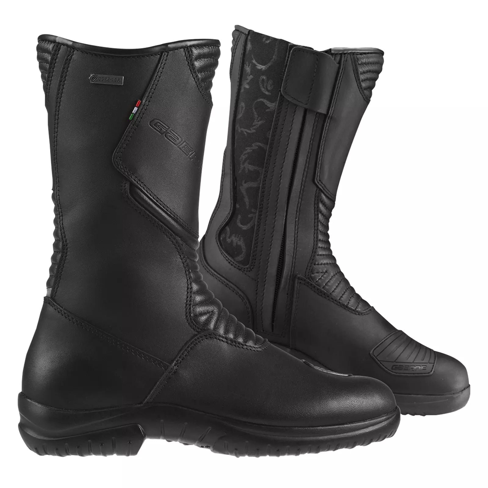 Gaerne Black Rose Motorradstiefel Gore-Tex Rosenmuster Damen