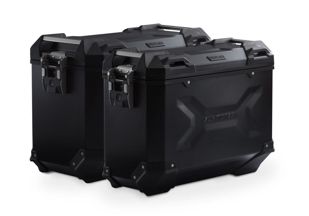 SW-Motech TRAX ADV Alukoffer-System. Schwarz. 45/37 l. BMW R 1200 GS, R 1250 GS